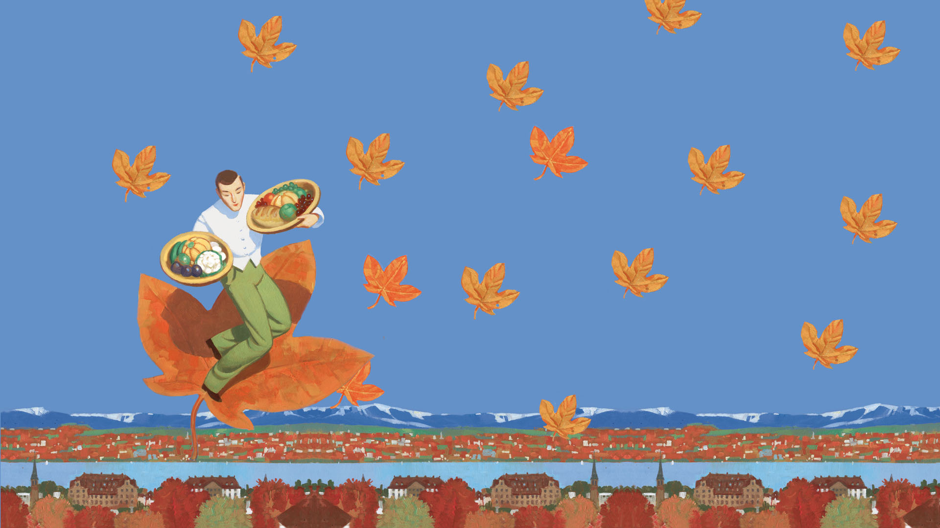 Die Waid - Herbst auf der Waid